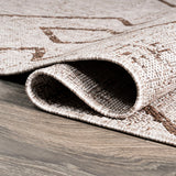 Funchat Carwa Tribal Diamond Trellis Indoor/Outdoor Area Rug