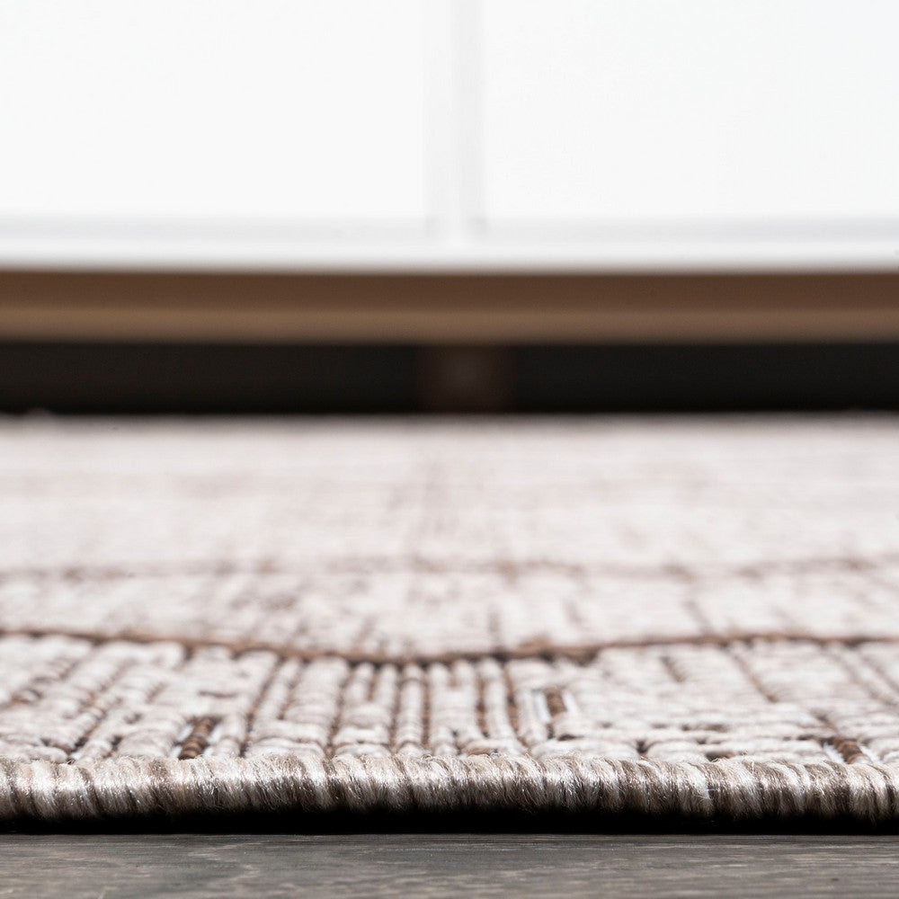 Funchat Carwa Tribal Diamond Trellis Indoor/Outdoor Area Rug