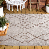 Funchat Carwa Tribal Diamond Trellis Indoor/Outdoor Area Rug