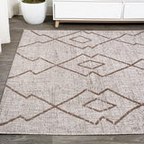 Funchat Carwa Tribal Diamond Trellis Indoor/Outdoor Area Rug