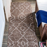 Funchat Carwa Tribal Diamond Trellis Indoor/Outdoor Area Rug