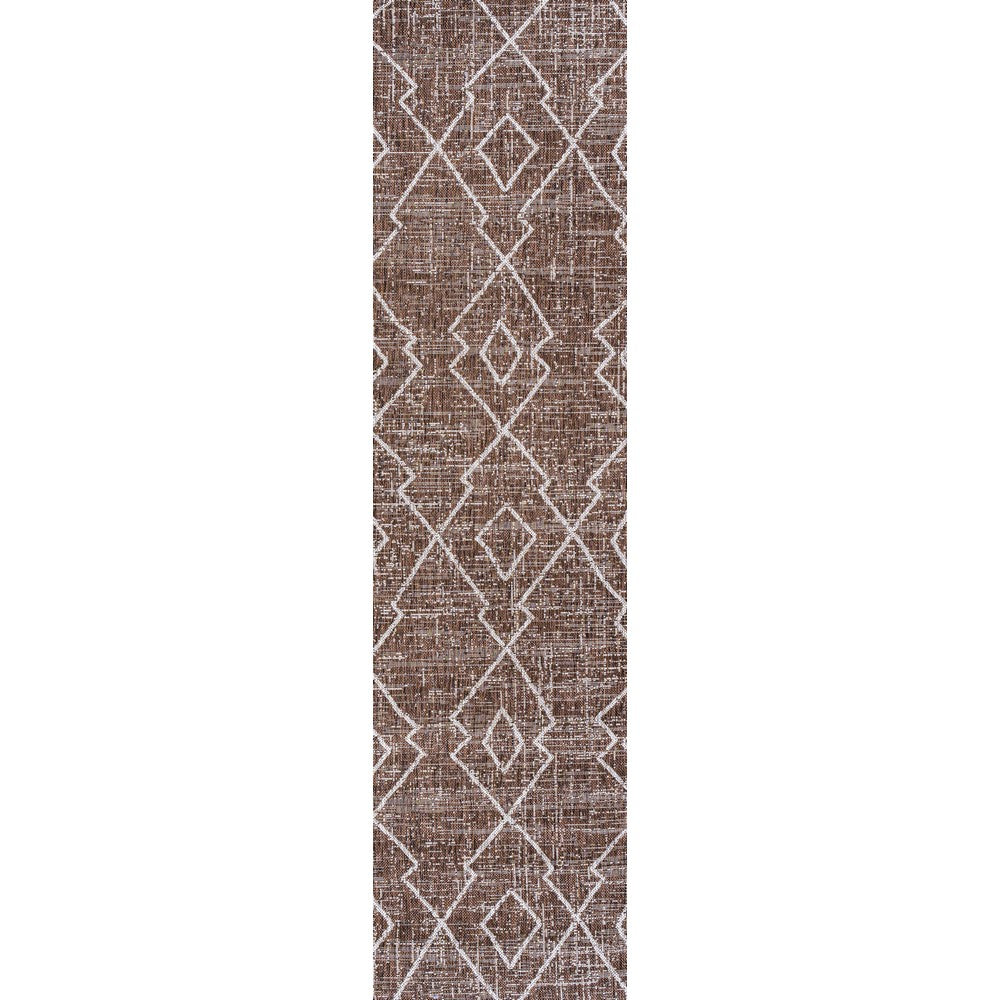 Funchat Carwa Tribal Diamond Trellis Indoor/Outdoor Area Rug