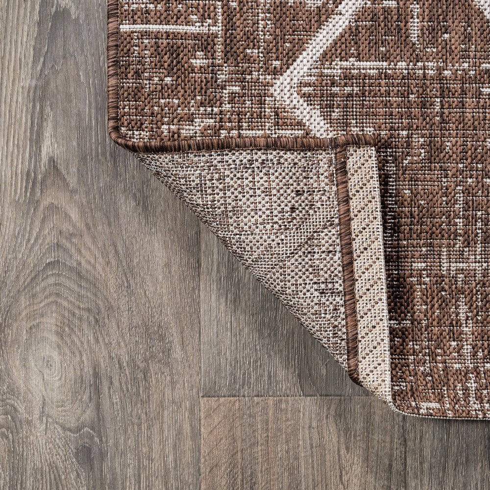 Funchat Carwa Tribal Diamond Trellis Indoor/Outdoor Area Rug