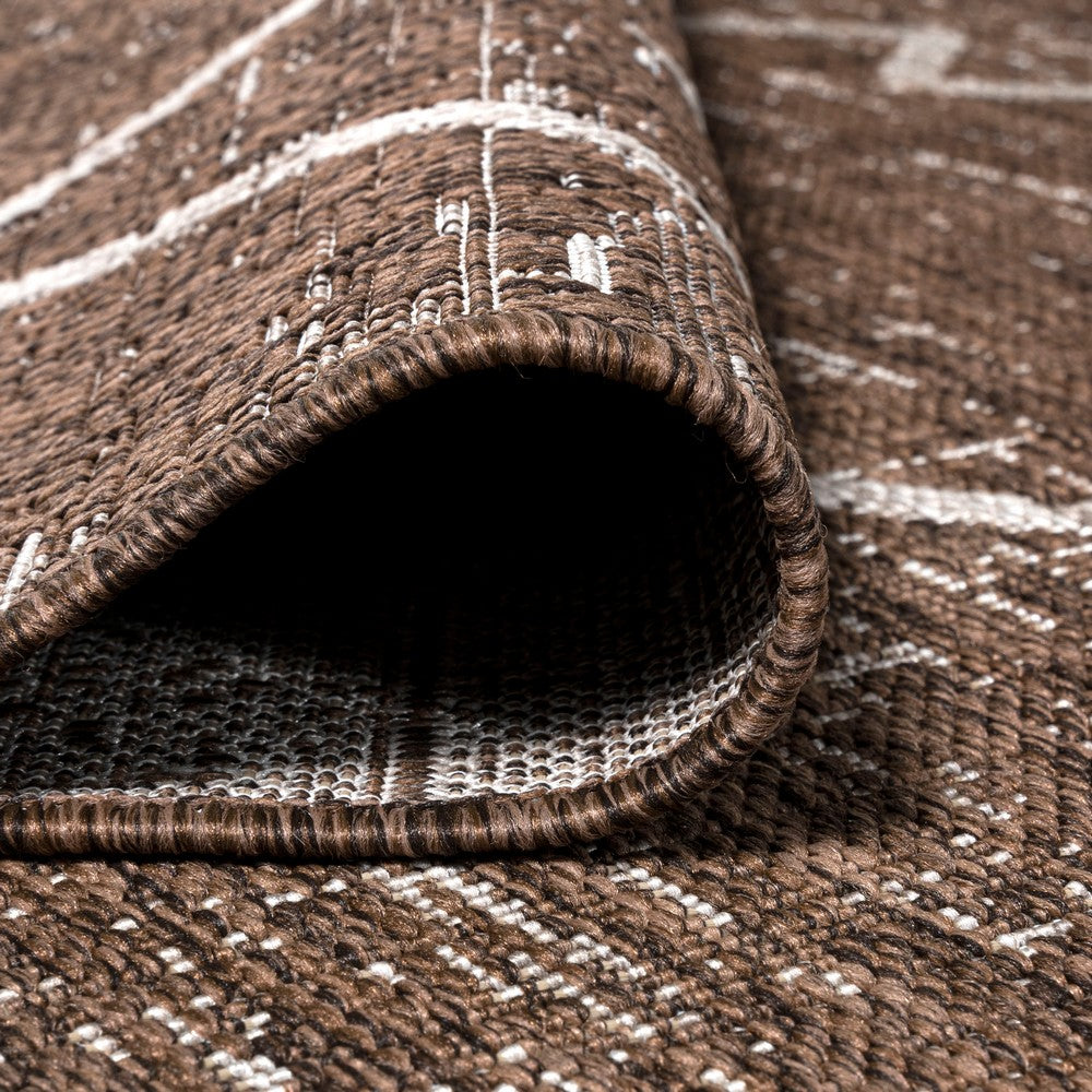 Funchat Carwa Tribal Diamond Trellis Indoor/Outdoor Area Rug