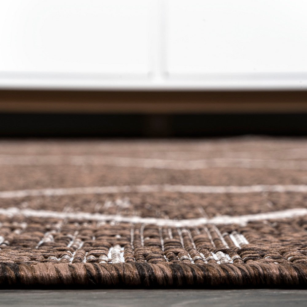 Funchat Carwa Tribal Diamond Trellis Indoor/Outdoor Area Rug