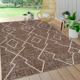 Funchat Carwa Tribal Diamond Trellis Indoor/Outdoor Area Rug