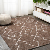 Funchat Carwa Tribal Diamond Trellis Indoor/Outdoor Area Rug