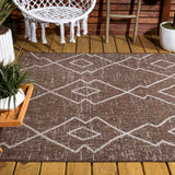 Funchat Carwa Tribal Diamond Trellis Indoor/Outdoor Area Rug