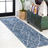 Funchat Carwa Tribal Diamond Trellis Indoor/Outdoor Area Rug