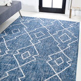 Funchat Carwa Tribal Diamond Trellis Indoor/Outdoor Area Rug