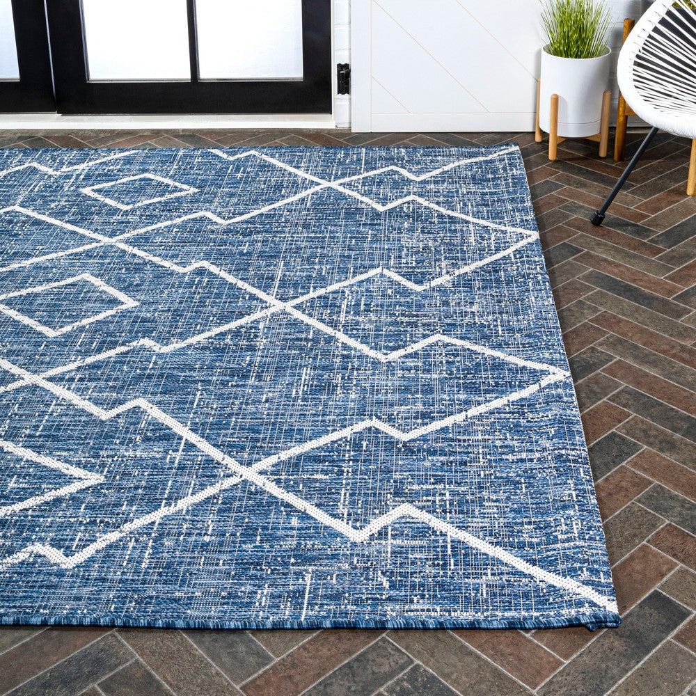 Funchat Carwa Tribal Diamond Trellis Indoor/Outdoor Area Rug