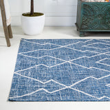 Funchat Carwa Tribal Diamond Trellis Indoor/Outdoor Area Rug