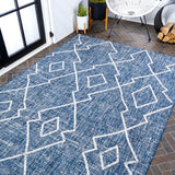 Funchat Carwa Tribal Diamond Trellis Indoor/Outdoor Area Rug
