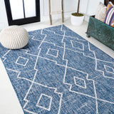 Funchat Carwa Tribal Diamond Trellis Indoor/Outdoor Area Rug