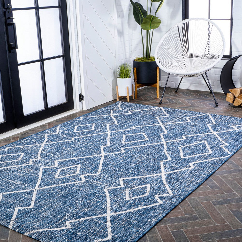 Funchat Carwa Tribal Diamond Trellis Indoor/Outdoor Area Rug