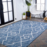 Funchat Carwa Tribal Diamond Trellis Indoor/Outdoor Area Rug
