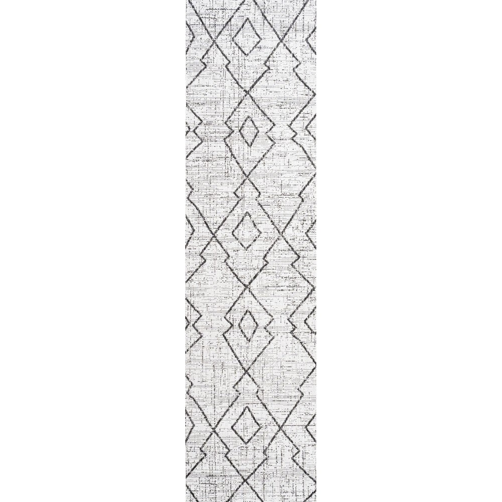 Funchat Carwa Tribal Diamond Trellis Indoor/Outdoor Area Rug