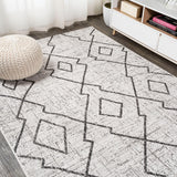 Funchat Carwa Tribal Diamond Trellis Indoor/Outdoor Area Rug