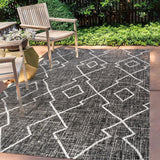Funchat Carwa Tribal Diamond Trellis Indoor/Outdoor Area Rug