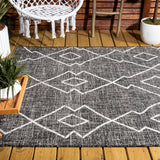Funchat Carwa Tribal Diamond Trellis Indoor/Outdoor Area Rug