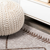 Gandra Derya Tribal Diamond Trellis Indoor/Outdoor Area Rug