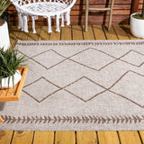 Gandra Derya Tribal Diamond Trellis Indoor/Outdoor Area Rug
