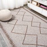 Gandra Derya Tribal Diamond Trellis Indoor/Outdoor Area Rug