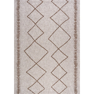 Gandra Derya Tribal Diamond Trellis Indoor/Outdoor Area Rug