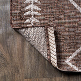 Gandra Derya Tribal Diamond Trellis Indoor/Outdoor Area Rug