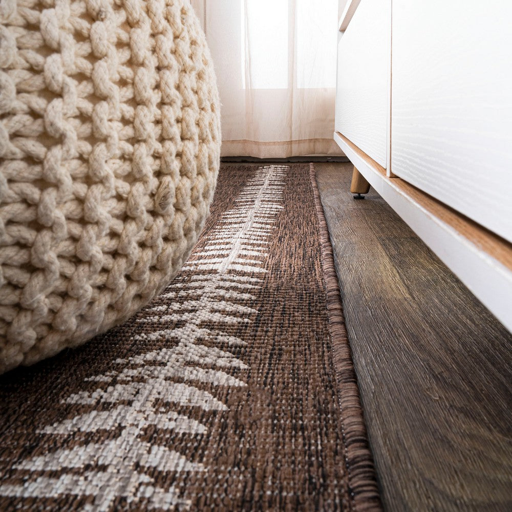 Gandra Derya Tribal Diamond Trellis Indoor/Outdoor Area Rug