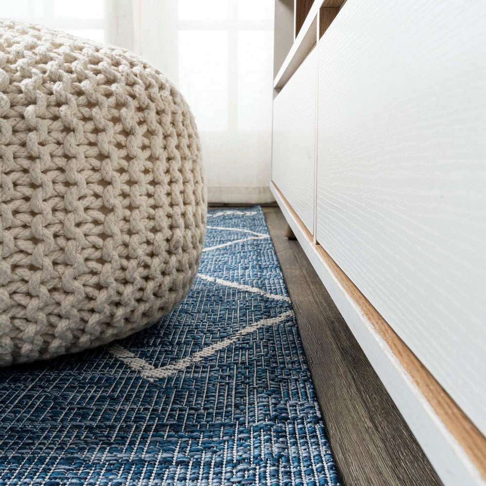 Gandra Derya Tribal Diamond Trellis Indoor/Outdoor Area Rug