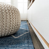 Gandra Derya Tribal Diamond Trellis Indoor/Outdoor Area Rug