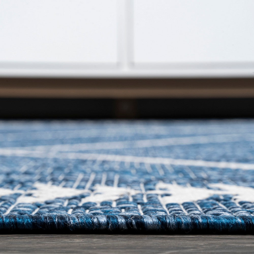 Gandra Derya Tribal Diamond Trellis Indoor/Outdoor Area Rug