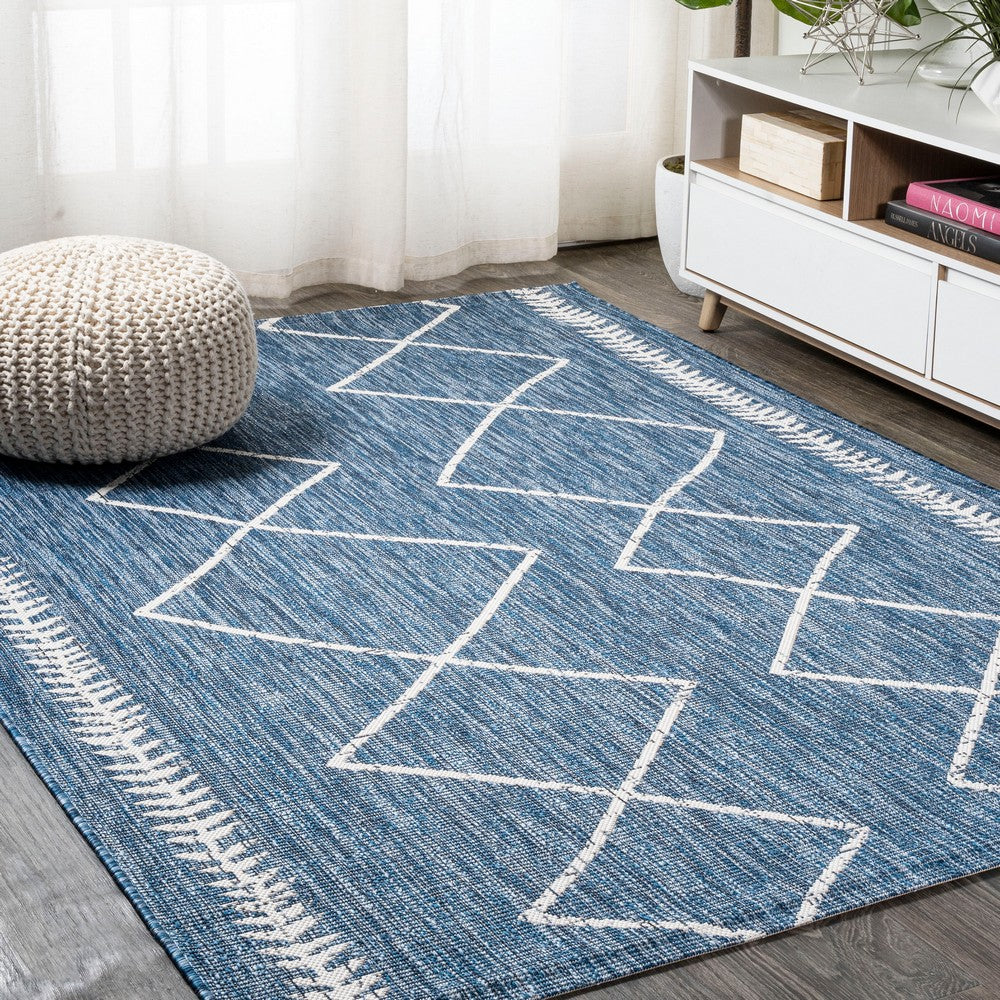 Gandra Derya Tribal Diamond Trellis Indoor/Outdoor Area Rug