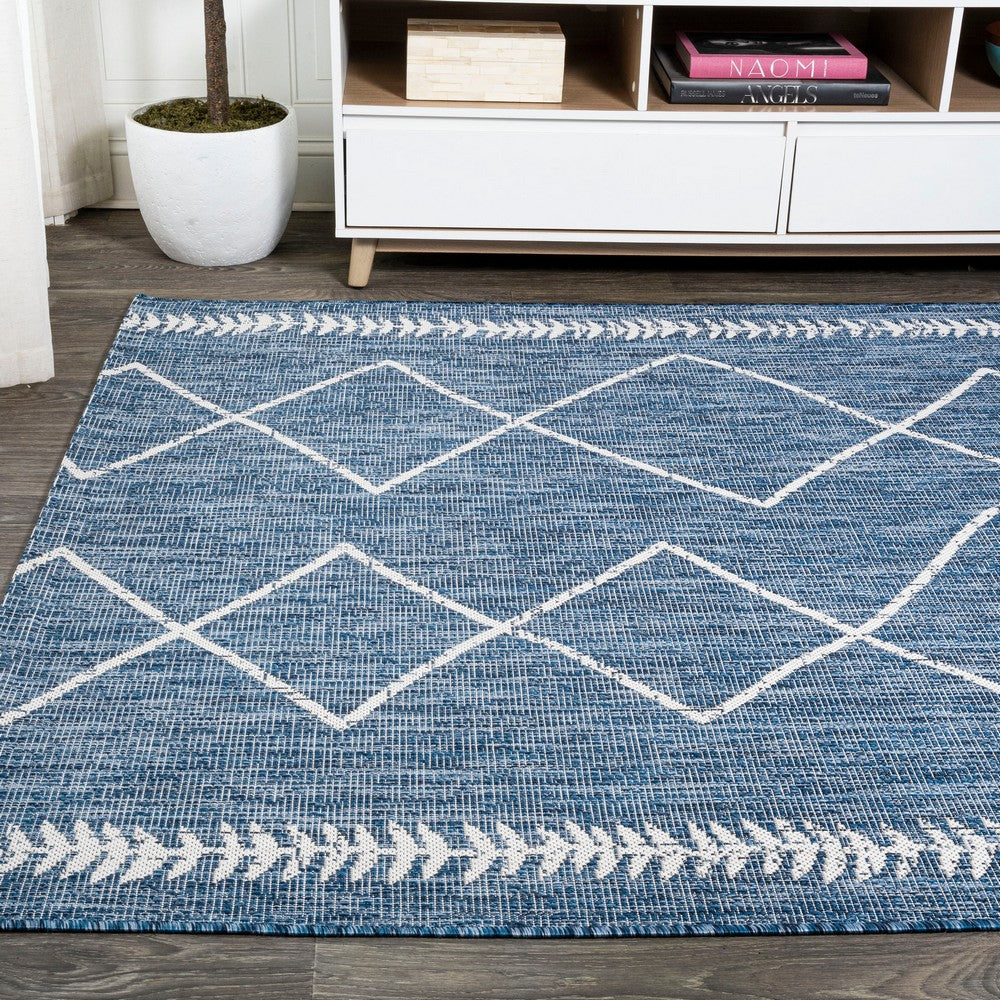 Gandra Derya Tribal Diamond Trellis Indoor/Outdoor Area Rug