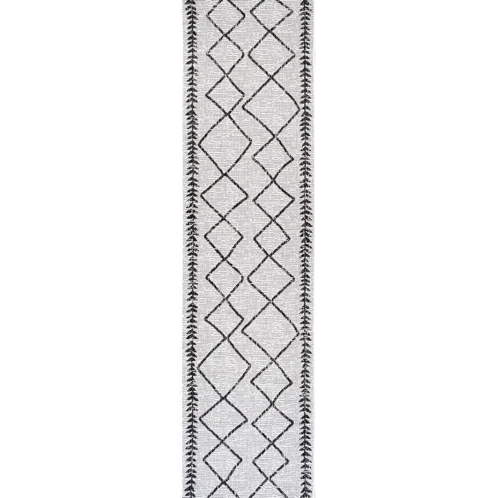Gandra Derya Tribal Diamond Trellis Indoor/Outdoor Area Rug