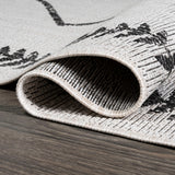 Gandra Derya Tribal Diamond Trellis Indoor/Outdoor Area Rug