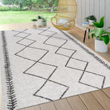 Gandra Derya Tribal Diamond Trellis Indoor/Outdoor Area Rug