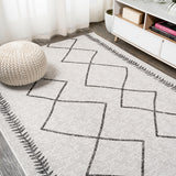 Gandra Derya Tribal Diamond Trellis Indoor/Outdoor Area Rug