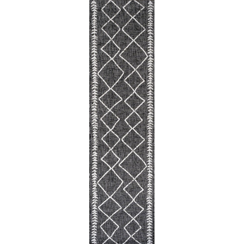 Gandra Derya Tribal Diamond Trellis Indoor/Outdoor Area Rug