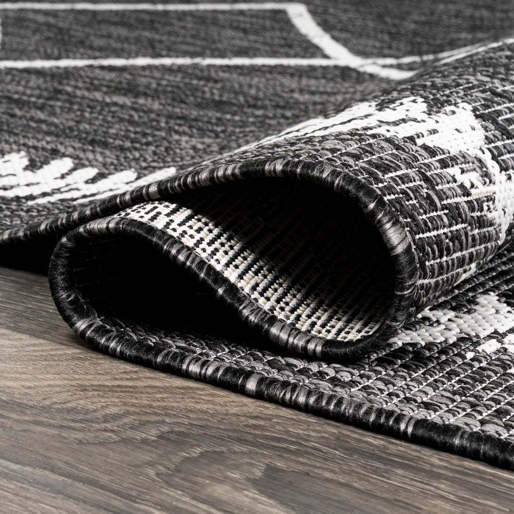 Gandra Derya Tribal Diamond Trellis Indoor/Outdoor Area Rug