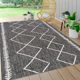 Gandra Derya Tribal Diamond Trellis Indoor/Outdoor Area Rug