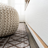 Guarda Kafel Tribal Bohemian Indoor/Outdoor Area Rug