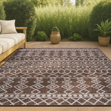 Guarda Kafel Tribal Bohemian Indoor/Outdoor Area Rug