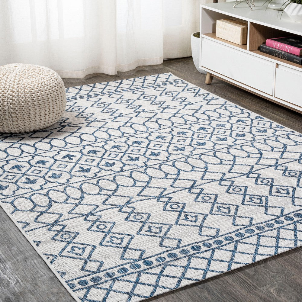 Guarda Kafel Tribal Bohemian Indoor/Outdoor Area Rug