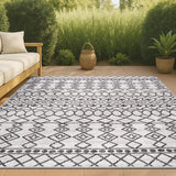 Guarda Kafel Tribal Bohemian Indoor/Outdoor Area Rug