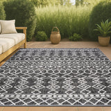Guarda Kafel Tribal Bohemian Indoor/Outdoor Area Rug
