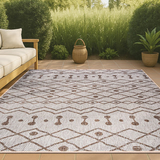 Elvas Nokat Tribal Bohemian Indoor/Outdoor Area Rug