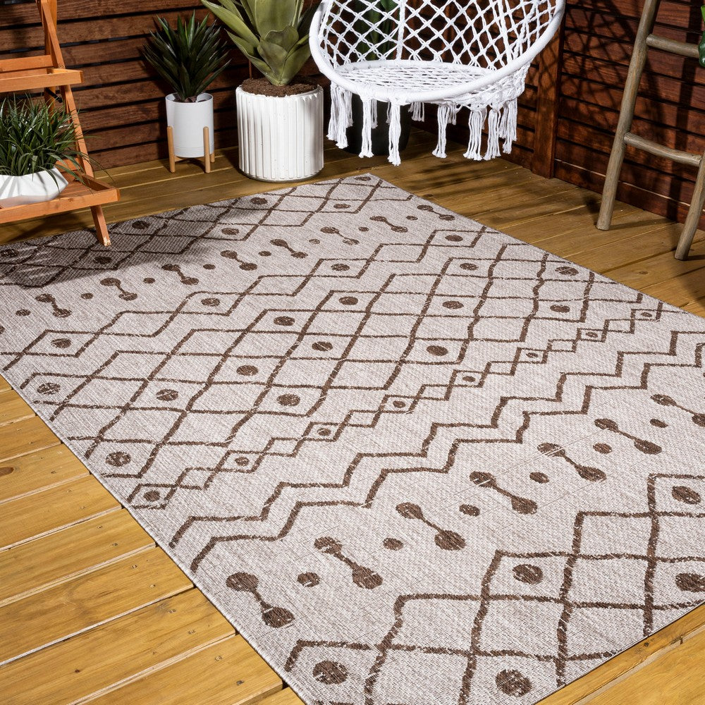 Elvas Nokat Tribal Bohemian Indoor/Outdoor Area Rug
