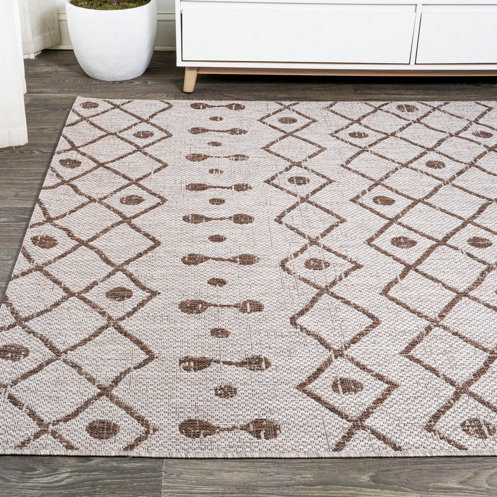 Elvas Nokat Tribal Bohemian Indoor/Outdoor Area Rug